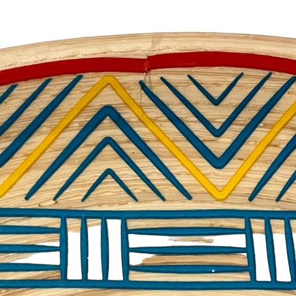 Disney Adventureland Enchanted Tiki 9" Bamboo Plate Menehune Parks Exclusive - Picture 7 of 8